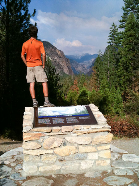 Ariel checking out Canyon View Ariel checking out Canyon View