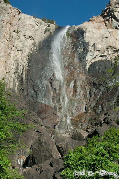 Bridalveil Falls in sweet afternoon light