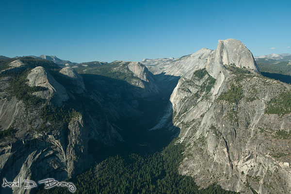 Half Dome from Glacier Point