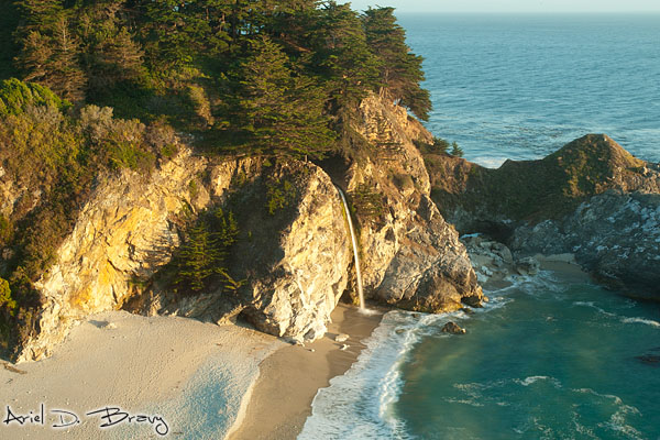 McWay Falls at sunset McWay Falls at sunset