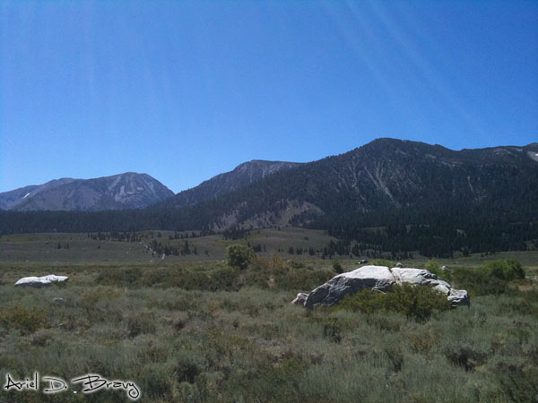 Mountains in Mammoth Lakes Mountains in Mammoth Lakes
